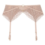 Éloge du Désir Suspender Belt - Misty Blush