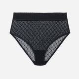 Cosmo High Waisted Brief - Black