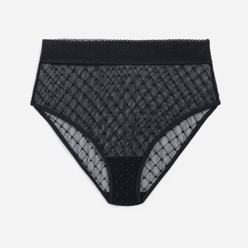 Cosmo High Waisted Brief - Black