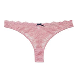 Bianca Lace Thong - Pink Lady