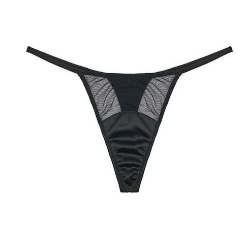 Fleur Du Jour Thong - Black