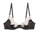Juliet Silk and Lace Demi Bra
