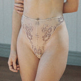 Eden High Waist Brief - Sand