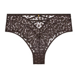 Crazy in Love High Waist Brief - Satin Brown