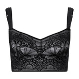 Holly Longline Bralette - Black