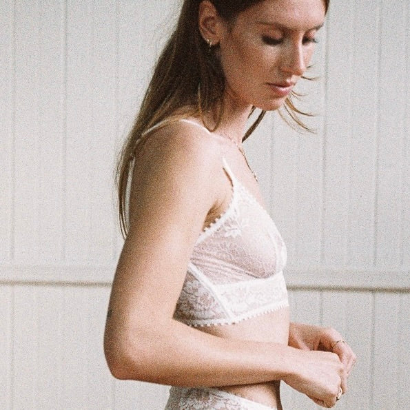 Amara Soft Cup Bra - Ivory