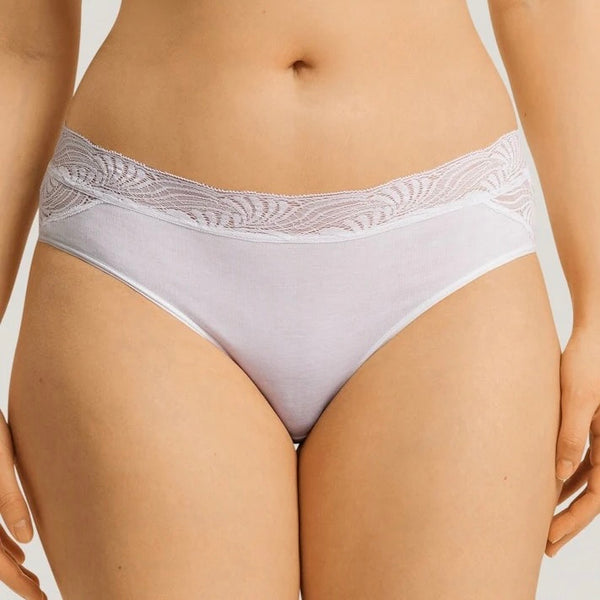 Cotton Delight Midi Brief - White