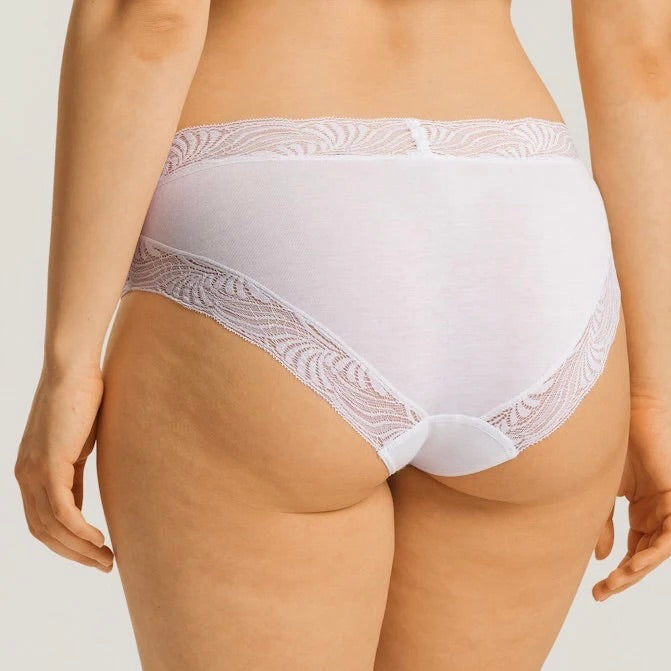 Cotton Delight Midi Brief - White