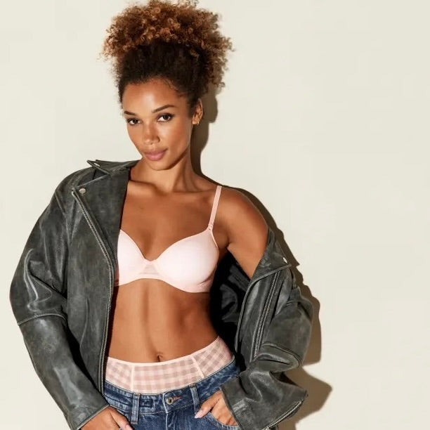 Jereme UW Spacer Bra - Glossy Pink