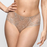 Jane Luxury Lace Thong - Sand