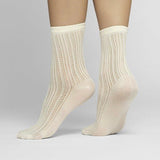 Klara Knit Socks - Natural