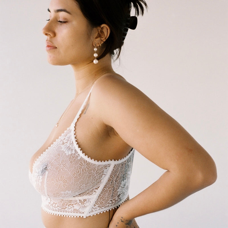 Amara Soft Cup Bra - Ivory