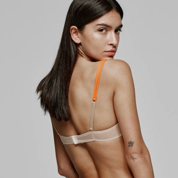 Shay UW Plunge Bra - Orange Shock
