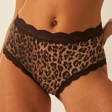The High Rise Knicker - Rixo Classic Leopard