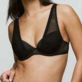 Chalmers UW Padded Plunge Bra - Black