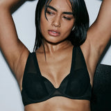 Chalmers UW Padded Plunge Bra - Black