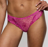 Jane Lace Thong - Orchid Bliss