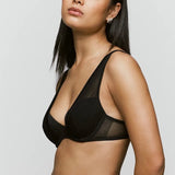 Chalmers UW Padded Plunge Bra - Black