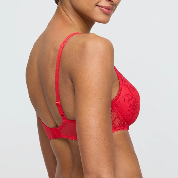 Jane Push Up Bra - True Red