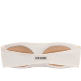 Bonnie Padded Bandeau Bralette - White