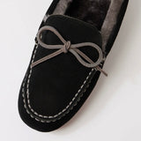 Sandrine Sheepskin Slipper - Black