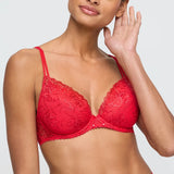 Jane Push Up Bra - True Red