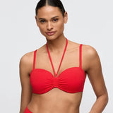 Madurai Padded Strapless Bikini Top - Pomme D'Amour