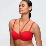 Madurai Padded Strapless Bikini Top - Pomme D'Amour