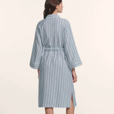 Nautico Robe - Slate Stripe
