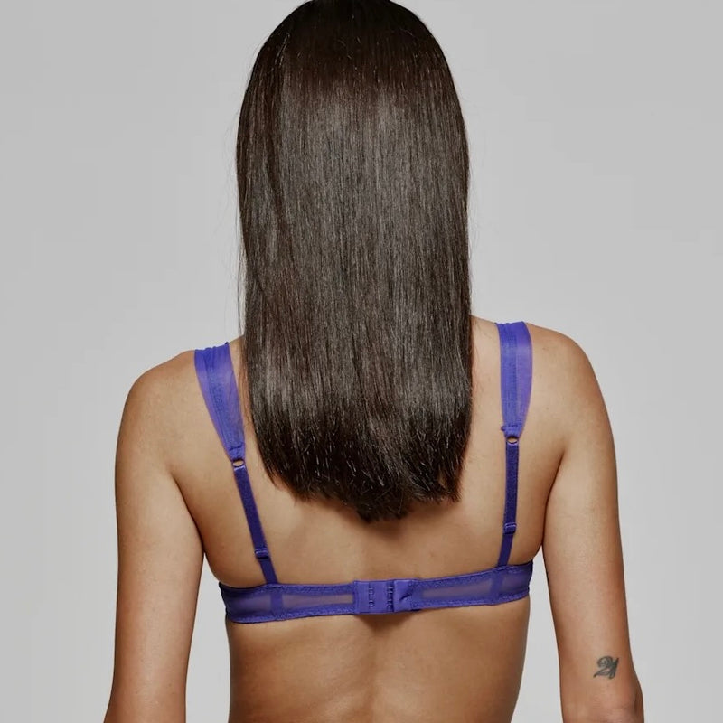 Shavonne Plunge UW Bra - Violet