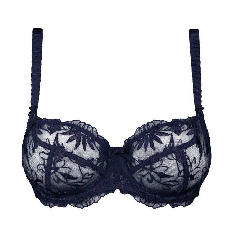 Anouk UW Low-necked Bra - Navy