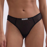 Carl Tulle Brazilian Brief - Black