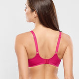 Tess Low-necked Bra - Rose Samba