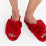Mayberry Slipper - Cherry
