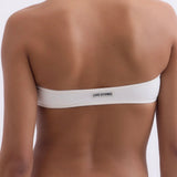 Bonnie Padded Bandeau Bralette - White
