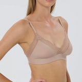 Anemone Soft Triangle Bra - Nude