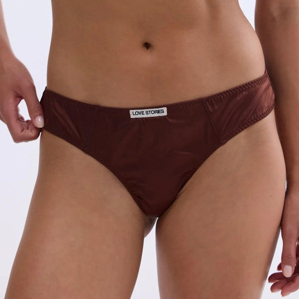 Carl Brazilian Brief - Dark Brown