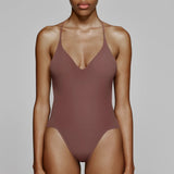 TAU Bodysuit - Red Copper