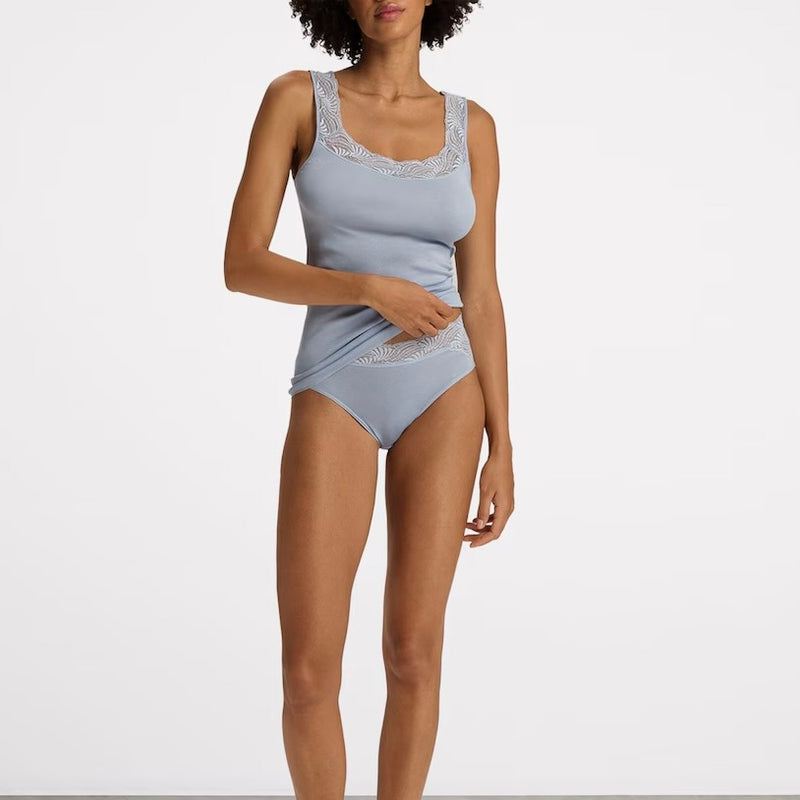 Cotton Delight Tank Top - Sea Breeze