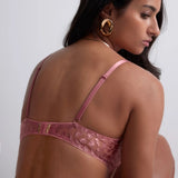 Crazy in Love Mono -Wire Triangle Bra - Warm Pink