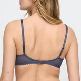 Jane Push Up Bra - Blue Shadow