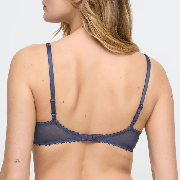 Jane Push Up Bra - Blue Shadow
