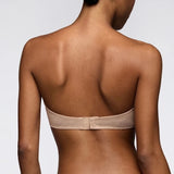Shay Strapless Bandeau Bra - Silver