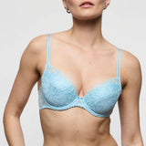 Jane Push Up Bra - Milky Blue