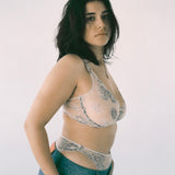Eden High Waist Brief - Sand