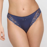 Jane Italian Brief - Blue Shadow