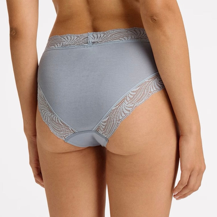 Cotton Delight Midi Brief - Sea Breeze