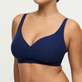 Aswan Triangle Bikini Top - Water Blue
