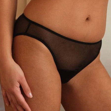 Fleur Du Jour Brief - Black