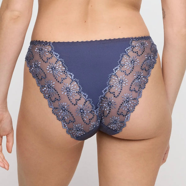 Jane Italian Brief - Blue Shadow